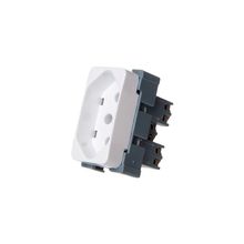 Módulo Tomada Margirius B3 2p+t 10A Branco