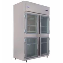 Mini Câmara Comercial 4 Portas De Vidro Rf065 Frilux Mini Câmara 900 Litros Inox 220v