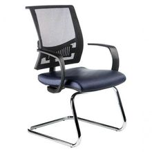 Cadeira Diretor Com Encosto Tela Mesh Net Design Preto