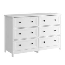 Cômoda 6 Gavetas -217 Branco Ditália