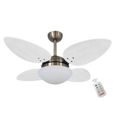 Ventilador Premium Branco 110V E Controle Remoto