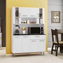 Cozinha Carol 6 Portas Branco