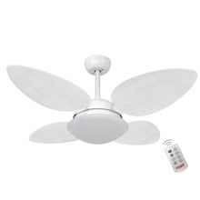 Ventilador Volare P Palmae Branco 220V E Controle Remoto
