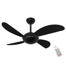 Ventilador Volare Fly Off Preto 220V E Controle Remoto