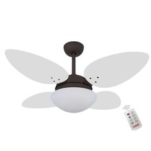 Ventilador Volare Petalo Quad Branco 220V E Controle Remoto