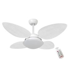 Ventilador Premium Branco 110V E Controle Remoto