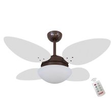 Ventilador Volare Petalo Quad Branco 220V E Controle Remoto