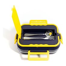 Marmita Térmica Elétrica Para Carro E Tomada Bivolt Portátil