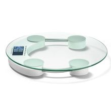 Balança Vidro Temperado 180kg Banheiro Corporal Redonda