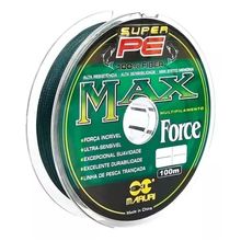 Linha Multifilamento Maruri 1000m Max Force 4 Fios Medida 0,30mm 44lb