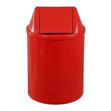 Lixeira Plástica Com Tampa Vai-vem 50 Litros