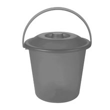 Lixeira Para Pia 2,5 Litros Cinza