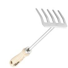 Ancinho 5 Dentes Inox Para Jardim Vonder Plus