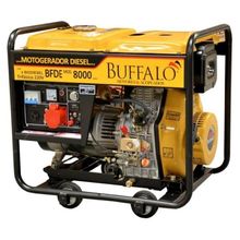 Motogerador Diesel Buffalo 6kva Trif 127- P Elétrica 220V