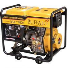 Motogerador Diesel Buffalo 6kva Mono 115-230v P Elétrica