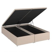 Base Baú Bege Super King (193x203x39) - Ortobom