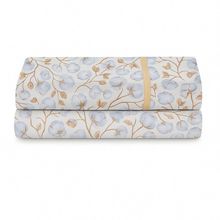 Lençol De Cima Avulso Luar Estampado Queen 01 Peça Malha 100% Algodão - Cotton