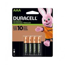 Pilha Recarregável Aaa 900mah (c-4 Pilhas) Duracell