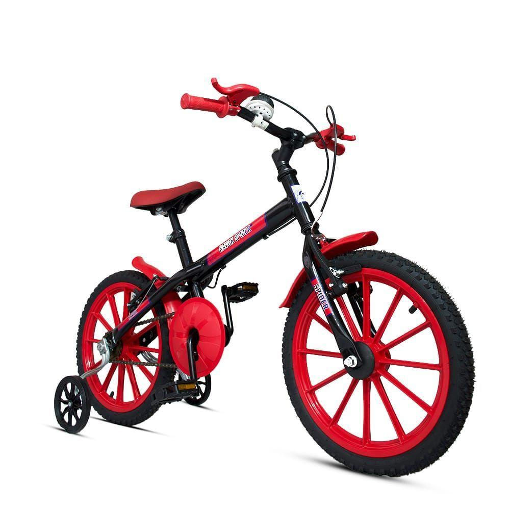 Bicicleta Bike Infantil Aro 16 Ravok Com Rodinhas 3 A 7 Anos