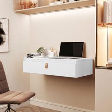 Penteadeira Suspensa Mesa Camarim Escrivaninha Multiuso 1 Gaveta