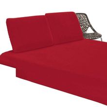 Jogo De Lençol Casal Em Manta Plush 3 Peças - Vermelho - 100% Poliéster