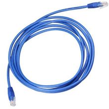 Cabo De Rede Ethernet Lan Rj45 Cat5e Azul 3 Mts