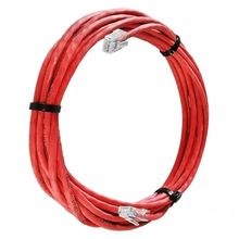 Cabo De Rede Cat 6 Mpt Interno 10 Metros U/utp 4p X 23awg | Vermelho Com Conectores