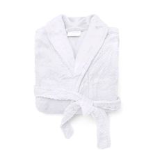 Roupão Buettner Feminino Microfibra Jacquard 100% Poliéster Adele Gola Xale Tamanho(p) Branco