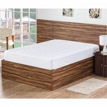 Protetor para Colchão Casal Padrão Impermeável Branco