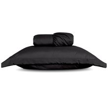 Jogo De Lençol Solteiro Slim Percal 200 Fios 2 Peças - Preto