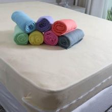 Capa De Colchão Queen 100% Poliéster Com Ziper Lilás 1pç