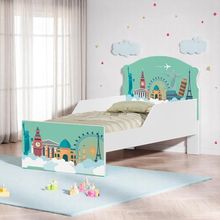 Cama Infantil Tick Viagem Pelo Mundo