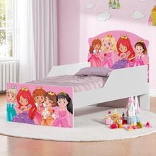 Cama Infantil Tick Princesas Com Colchão