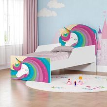 Cama Infantil Tick Unicórnio Colorido