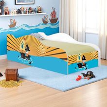 Cama Infantil Glow Pirata Do Mar