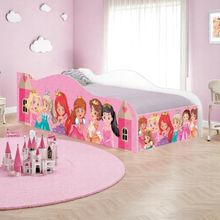 Cama Infantil Glow Princesas Com Colchão