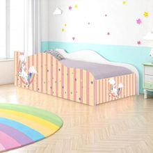 Cama Infantil Glow Unicórnio Meigo Com Colchão