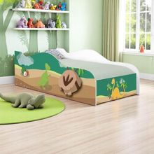 Cama Infantil Glow Dinossauros Com Colchão