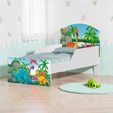 Cama Infantil Tick Dinossauro No Lago