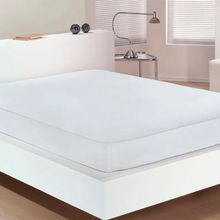 Protetor Colchão Buettner Queen Malha Impermeável 1,60mx2,00mx40cm Branco