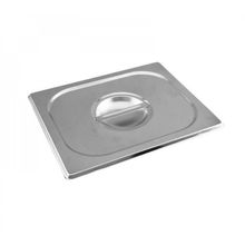 Kit 2 Cubas Gastronomica Inox 1/2X150mm Com Tampas Brasinox