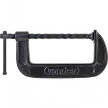 Grampo Tipo C 6 Ferro Nodular - Vonder Plus