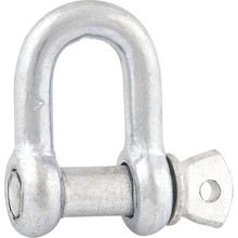 Manilha Para Cabo De Aço 1-4 Reta Leve Galvanizado - Vonder