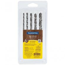 Jogo De Brocas Para Aço Tramontina 5 Peças