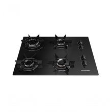 Cooktop Mueller 4 Bocas Com Queimador Ultra Chama MCG4BB Bivolt