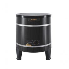 Lavadora De Roupas Semiautomática Tradicional Evolution 5 Kg Preta Wanke 127V