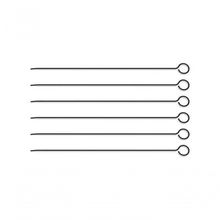 Conjunto De Espetinhos Tramontina 20cm 6 Peças Em Aço Inox