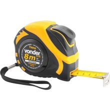 Trena Aço 8mx25mm Curta Auto Trava - Vonder Plus