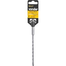 Broca Sds Plus 6,50x100x160mm 2 Cortes - Vonder