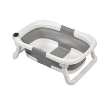 Banheira De Bebê Galzerano Compacta Dobrável 7095 Cinza